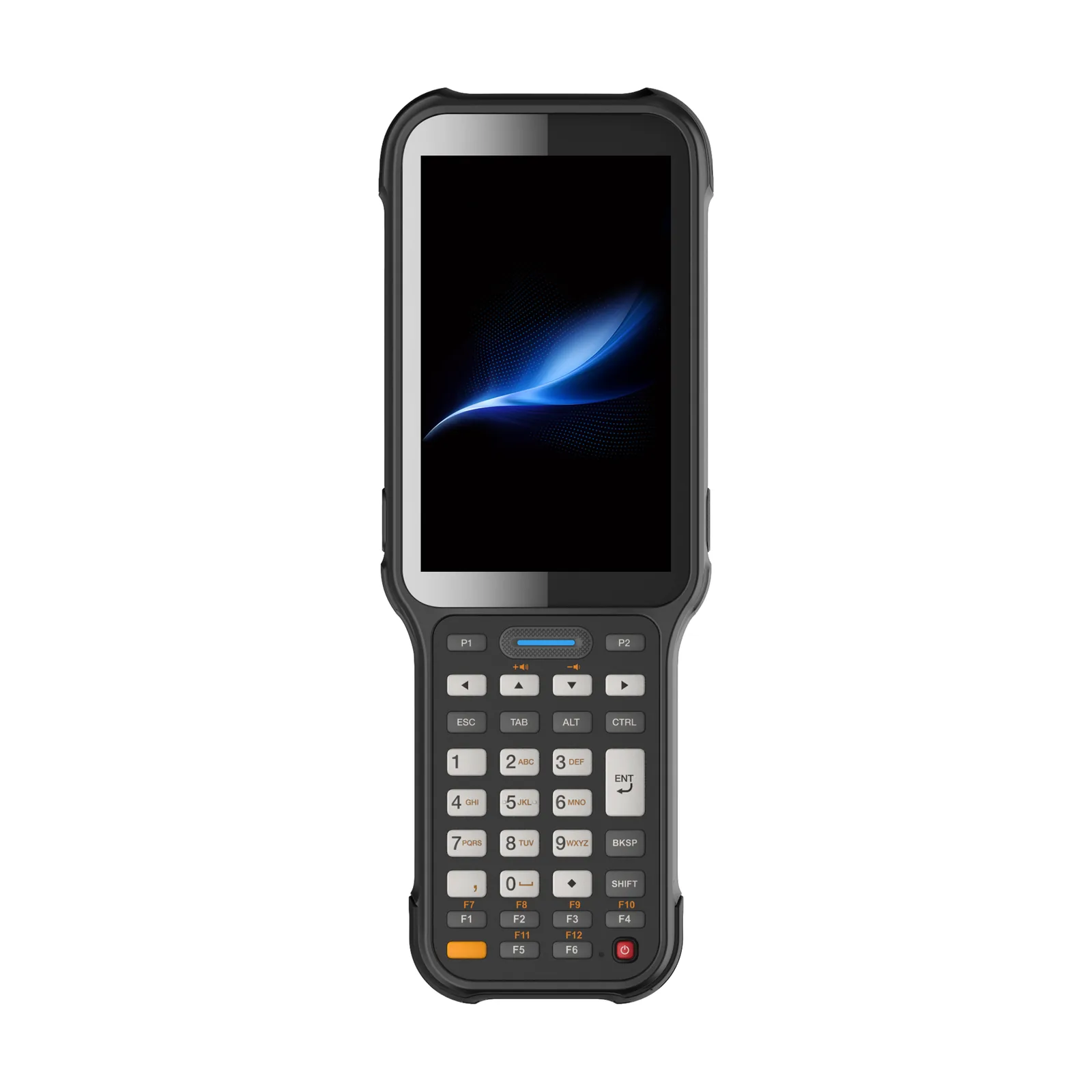 Terminale Bluebird EK430 - vista fronte, tastiera numerica con tasti funzione