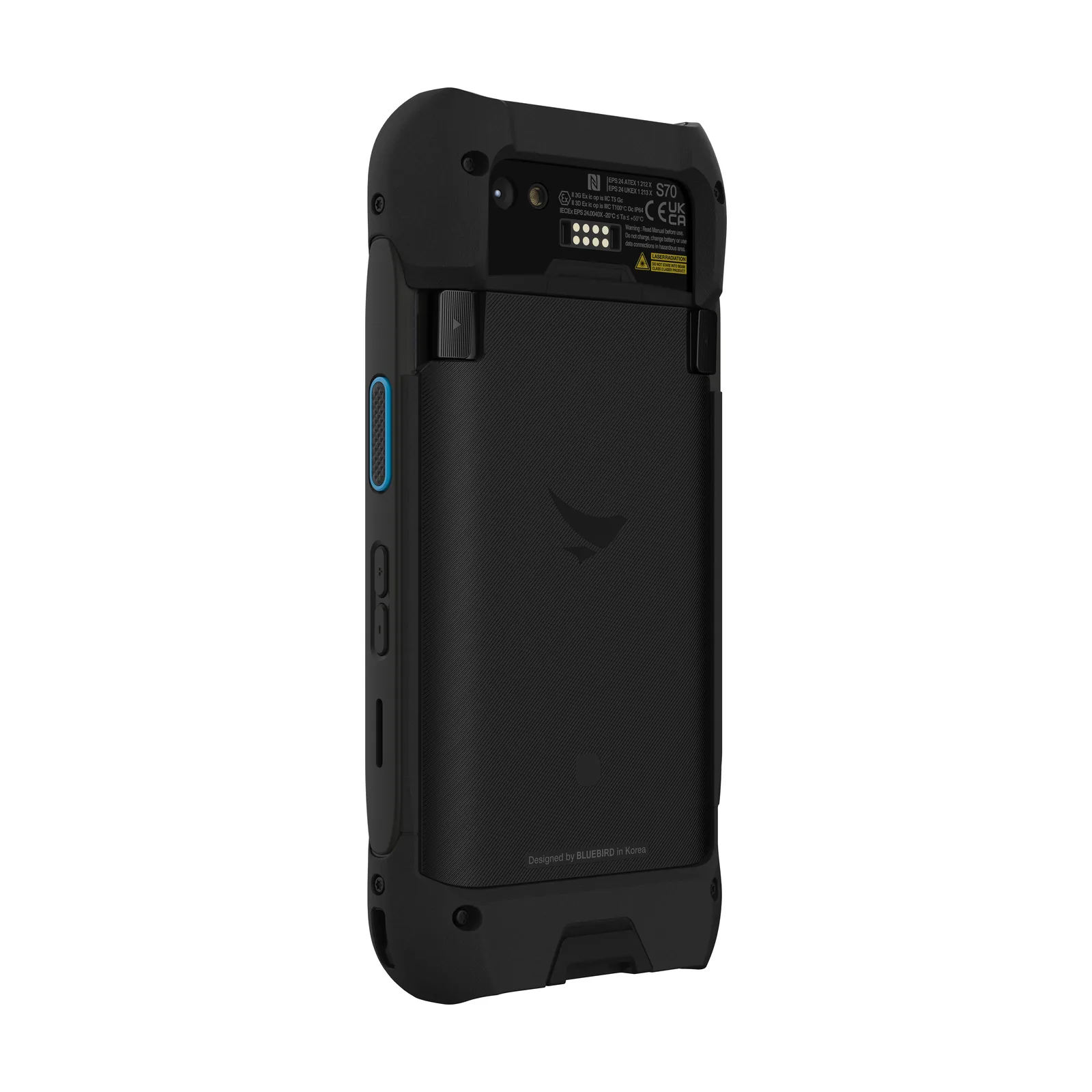 Terminale Bluebird S70 Explosion Protection - vista retro tre quarti
