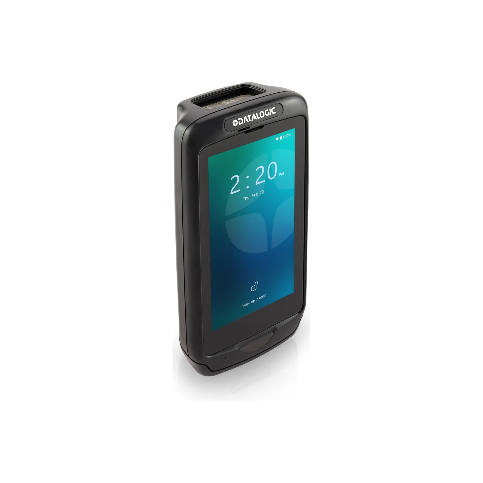 Terminale Datalogic Joya Touch 22 - vista lato destro, versione nera
