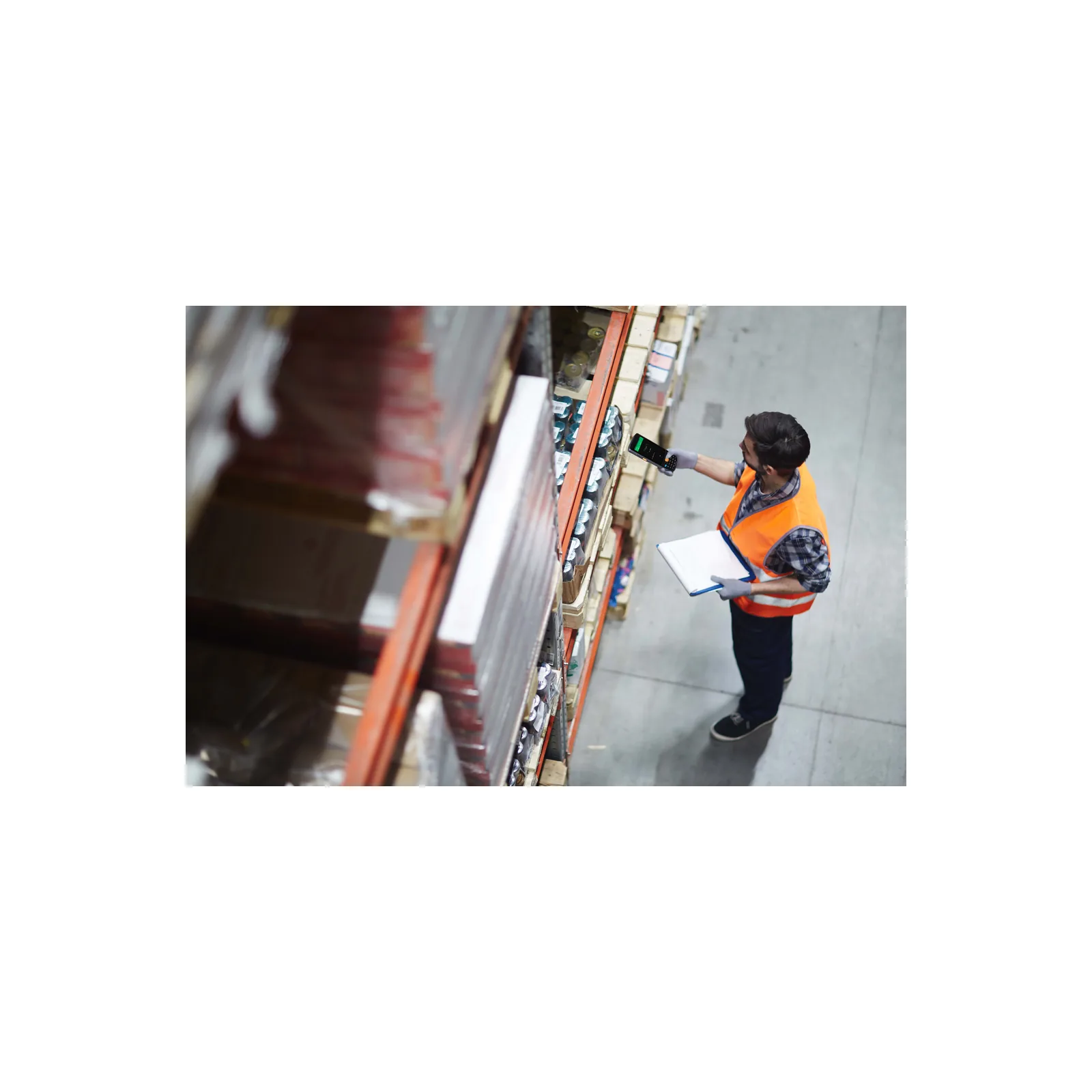 Terminale Datalogic Memor K20-K25 - vista in uso in logistica