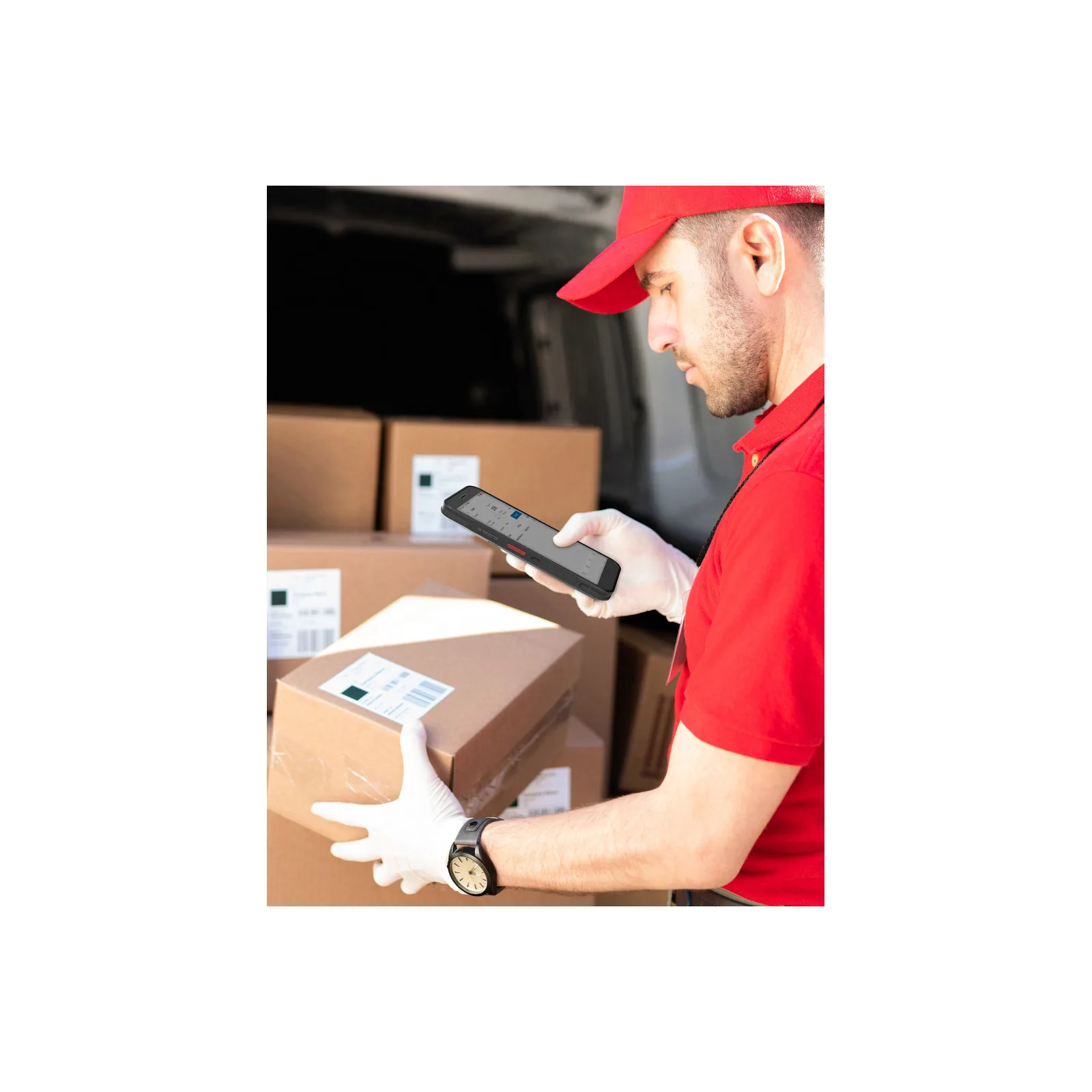 Terminale Honeywell CT32 - vista in uso