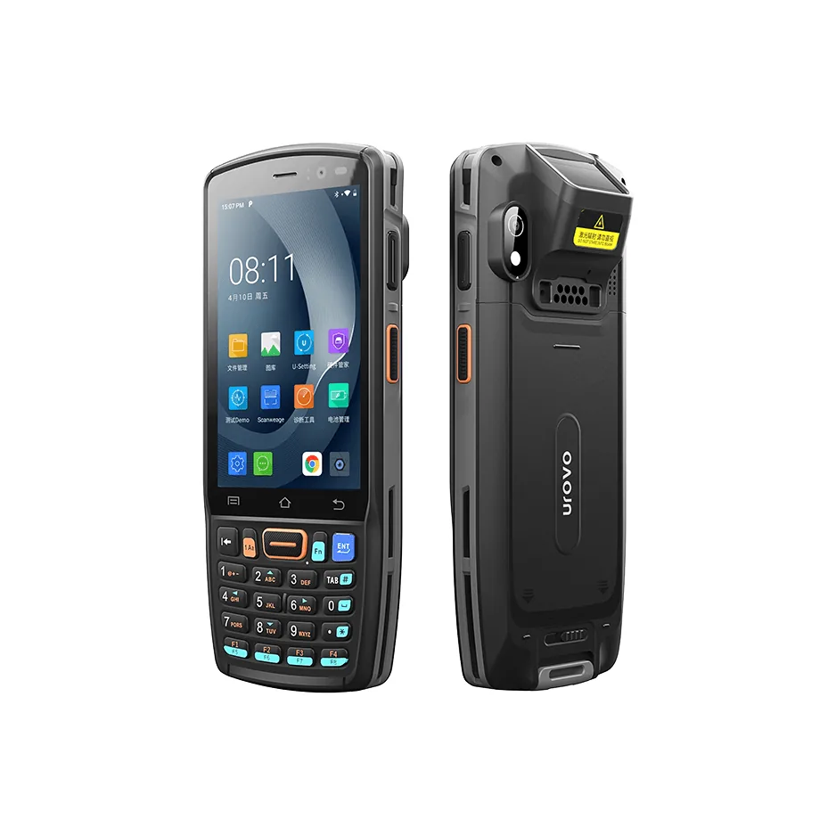 Terminale Urovo DT40 - vista fronte e retro