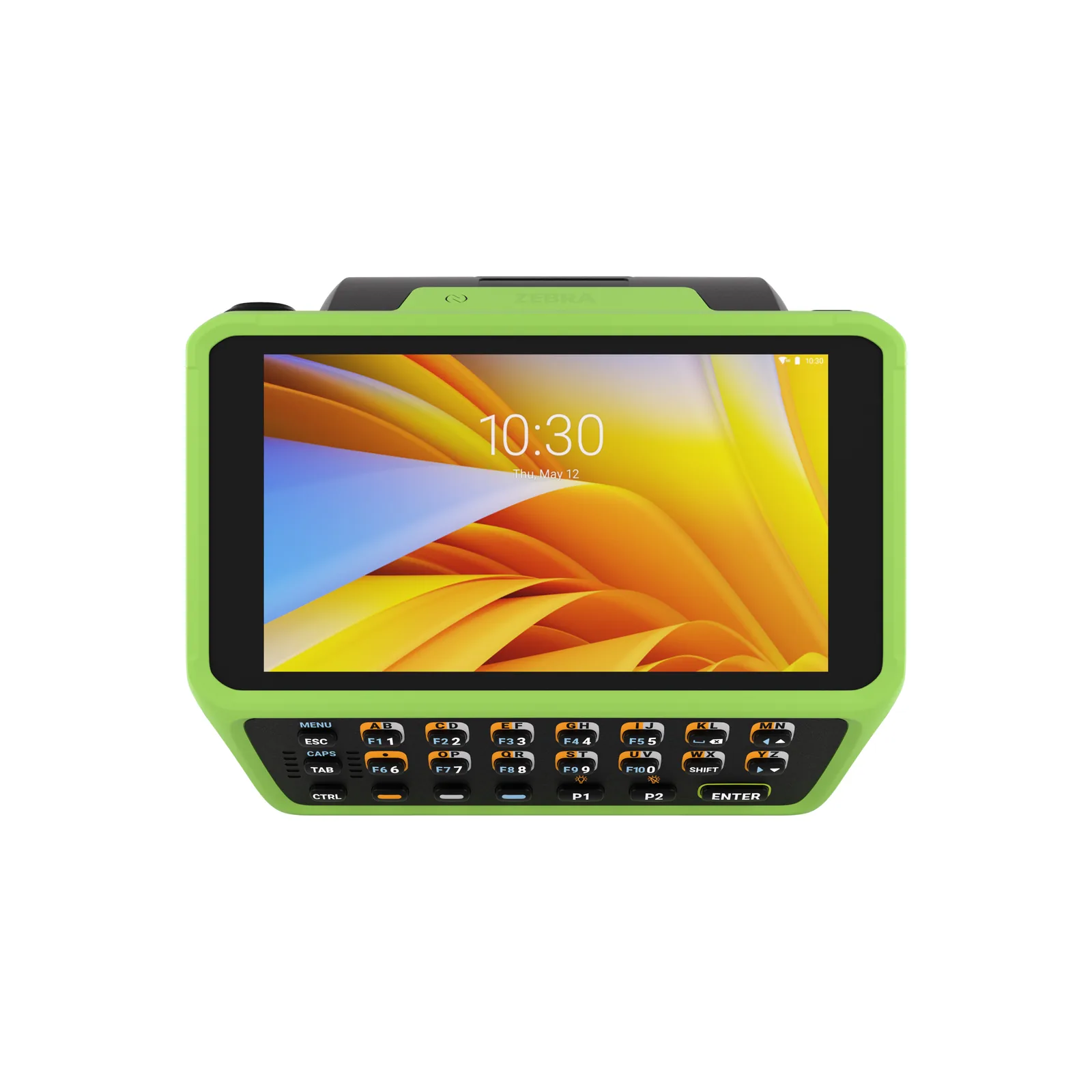 Terminale Zebra WT6400 - vista fronte (con tastierino)