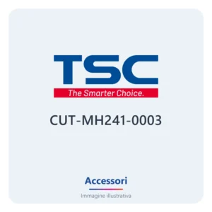 Taglierina rotativa ad alta velocità per etichette tessili (care label) TSC per serie MH241 (CUT-MH241-0003) - immagine illustrativa