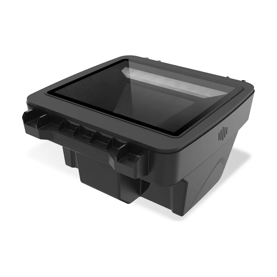 Unità Ottica Newland FM80 Salmon AI - vista dall'alto, tre quarti sinistro
