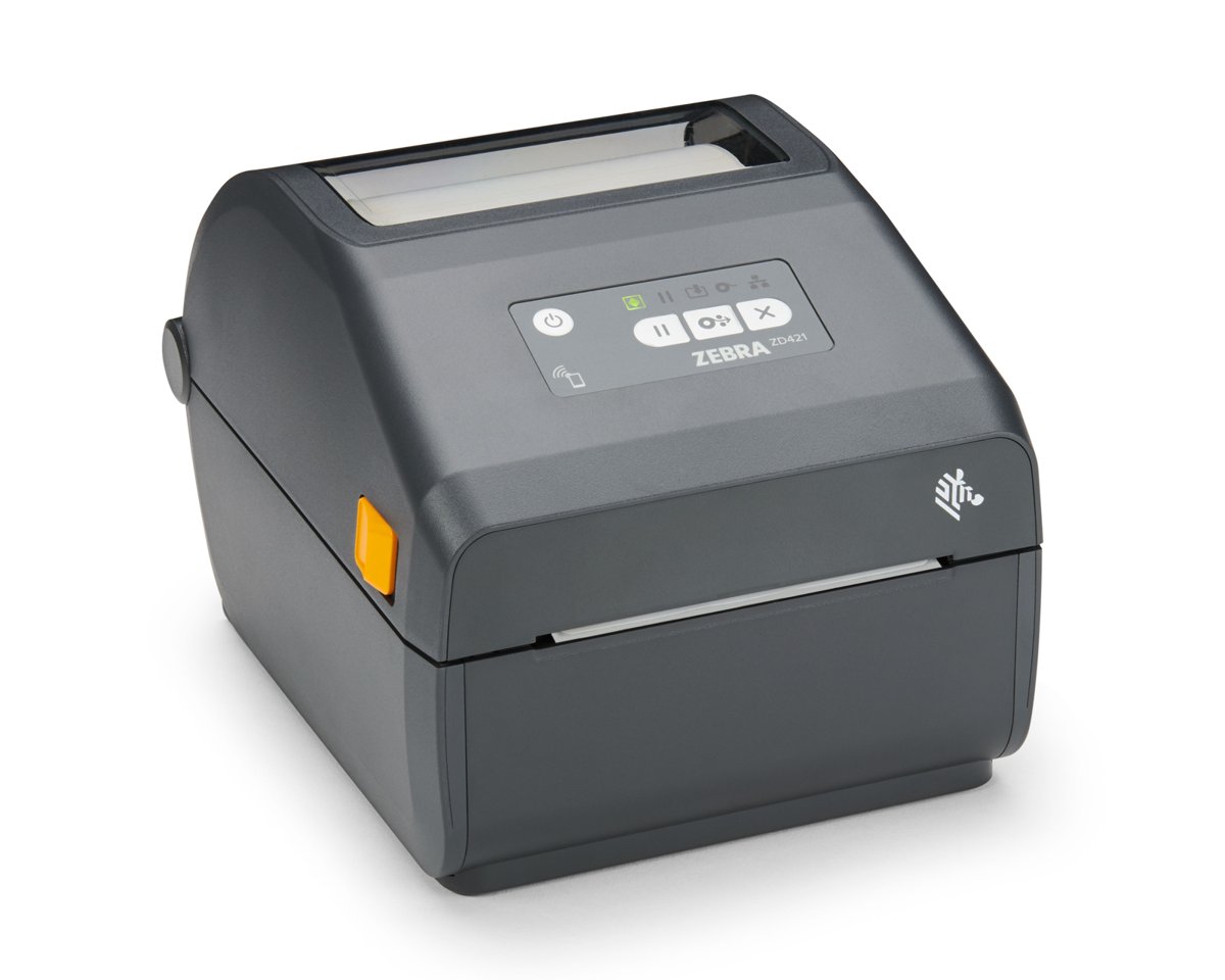Stampante Zebra ZD421 a 203 dpi termico diretto con interfaccia USB